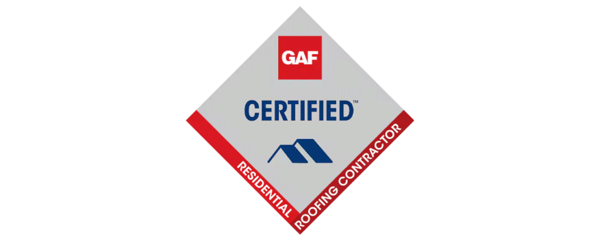 GAF certified badge - Central PA